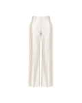 Plassey Ivory Fringe Pants